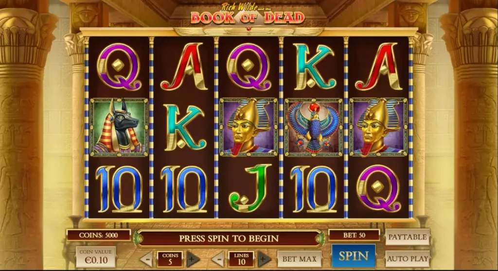 Book of Dead slot