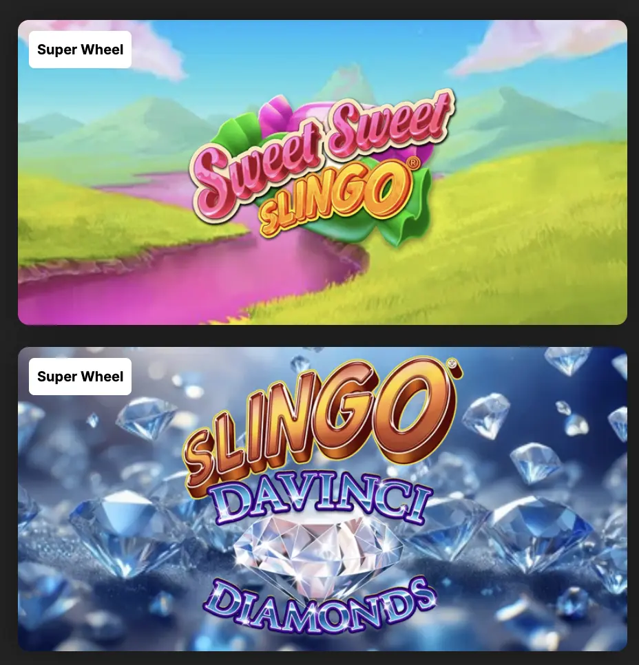 Spin and Win Slingo