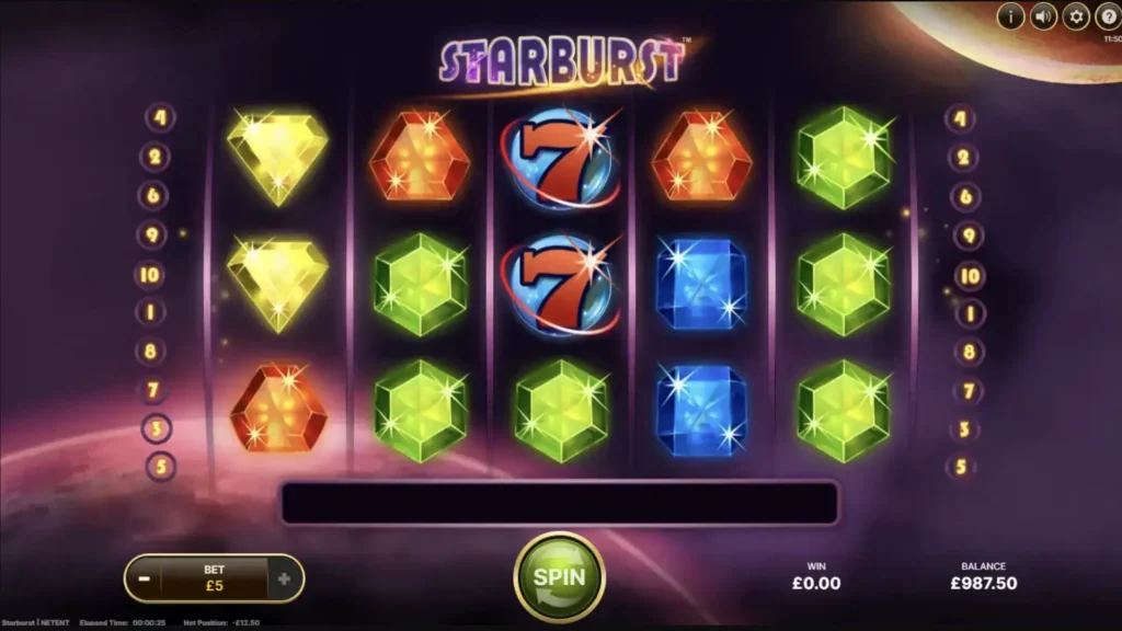 Spin and Win Starburst